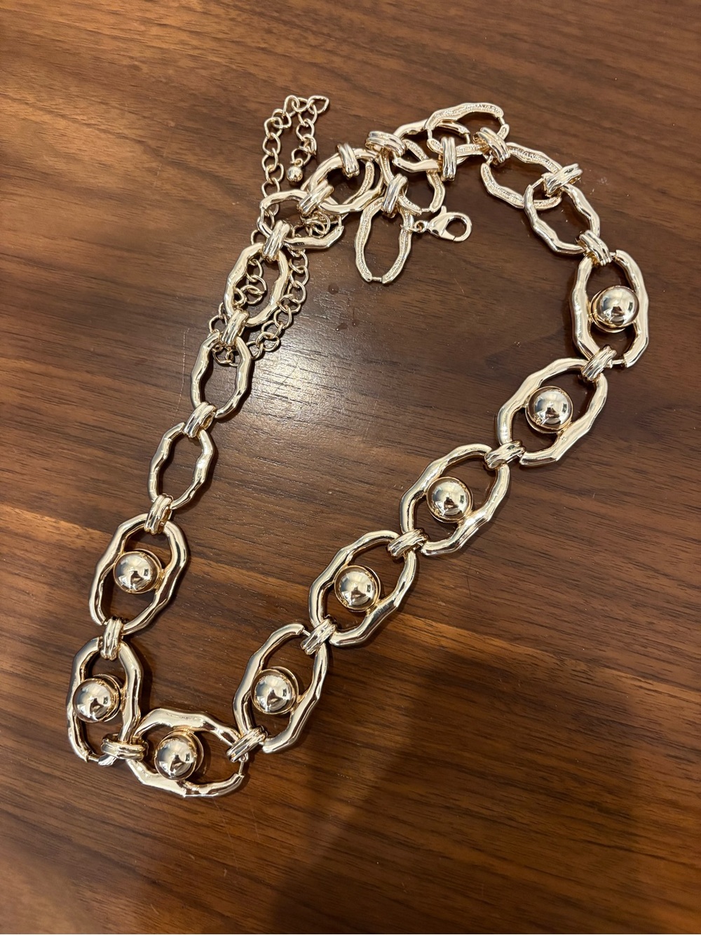 Gold Chain Link Waist Belt - Picture 2 of 2